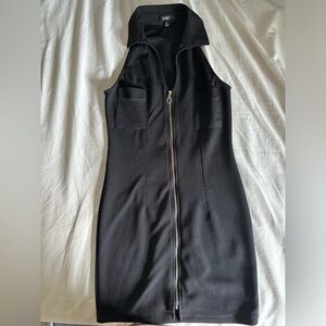 Papaya Black mini dress size L